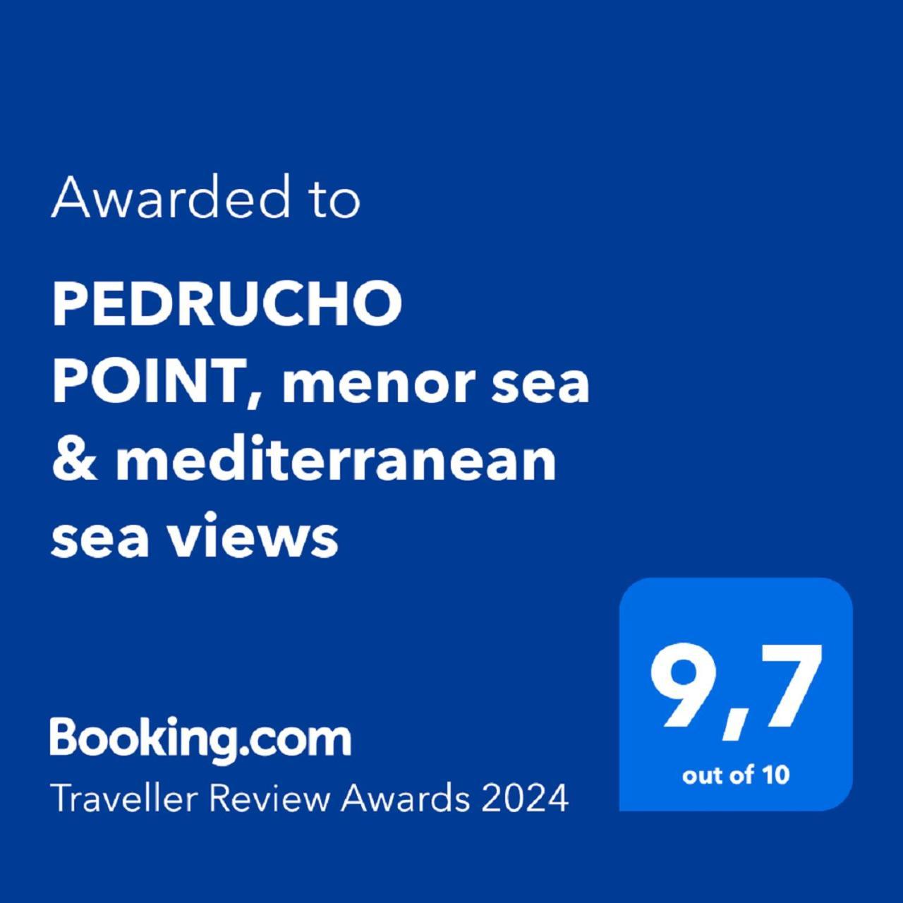 Pedrucho Point, Menor Sea & Mediterranean Sea Views La Manga del Mar Menor Luaran gambar